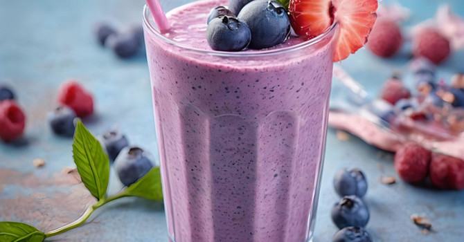 Creamy Berry Smoothie image